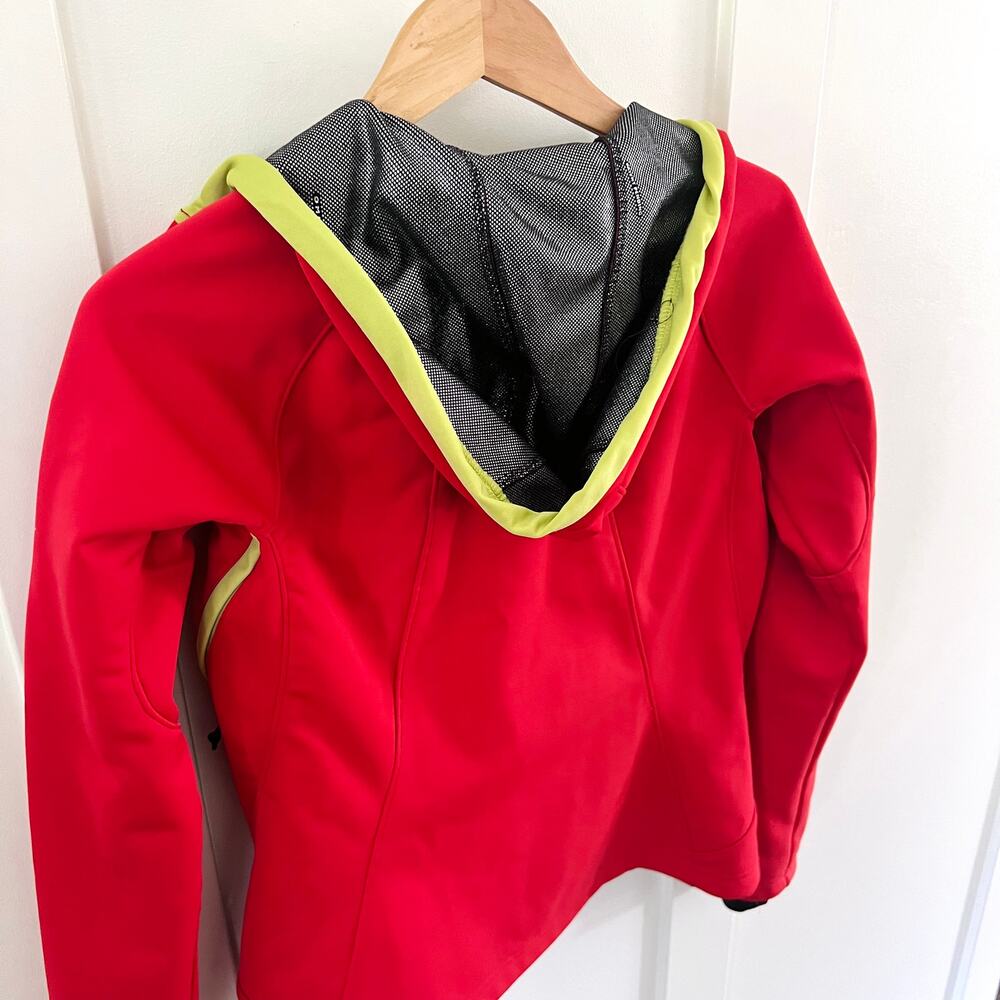 Columbia Omniheat Titanium Red Hooded Zip Jacket Women's Medium - Picture 6 of 6